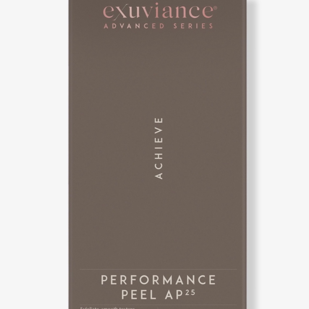 Exuviance performance peel at home facial pads
